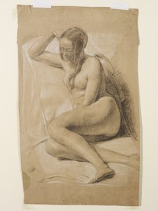 Seated Female Nude, 1847